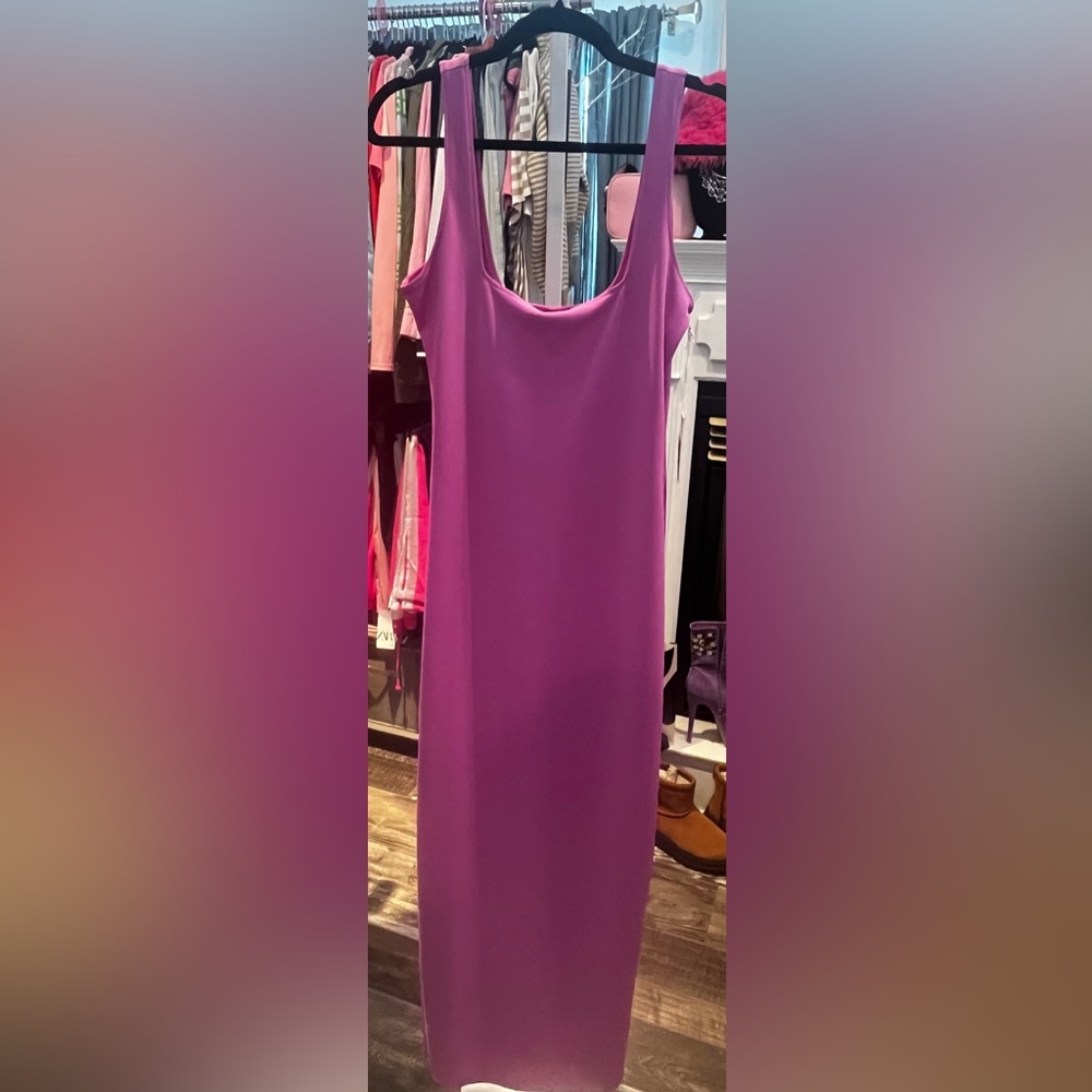 Good American Women's Scuba Modern Tank Maxi color: Lollipop size : L - Picture 3 of 6